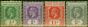 Collectible Postage Stamp Gilbert & Ellice Islands 1923-27 Set of 4 to 2d SG27-30 Fine MM