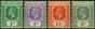 Valuable Postage Stamp Gilbert & Ellice Islands 1923-27 Set of 4 to 2d SG27-30 Fine MM (2)
