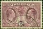 Collectible Postage Stamp from Cayman Islands 1932 6d Purple SG91 Very Fine Used