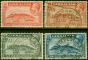 Collectible Postage Stamp from Gibraltar 1931-33 Set of 4 SG110a-113a P.13.5 x 14 Fine Used