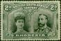 Old Postage Stamp Rhodesia 1910 2d Black & Grey SG126 Fine MM