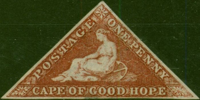C.O.G.H 1864 1d Deep Carmine-Red SG18 Fine & Fresh MM . Queen Victoria (1840-1901) Mint Stamps