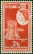 Bermuda 1953 2s6d Scarlet SG147 Fine LMM . Queen Elizabeth II (1952-2022) Mint Stamps