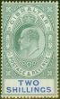 Valuable Postage Stamp from Gibraltar 1903 2s Green & Blue SG52 Fine & Fresh Lightly Mtd Mint