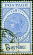 Rare Postage Stamp from South Australia 1905 8d Bright Ultramarine SG285a Value Closer 15.25mm Very Fine Used