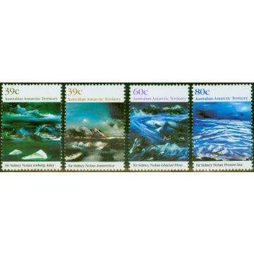 A.A.T 1989 Paintings Set of 4 SG84-87 V.F MNH 