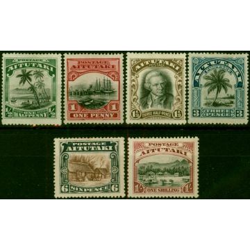 Aitutaki 1920 Set of 6 SG24-29 Fine MM