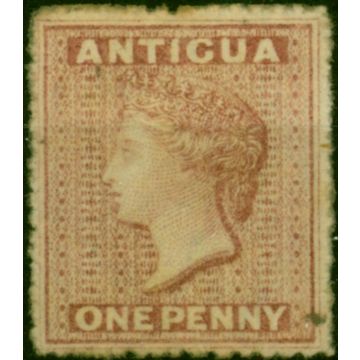 Antigua 1863 1d Rosy-Mauve SG5 Good MM (2)