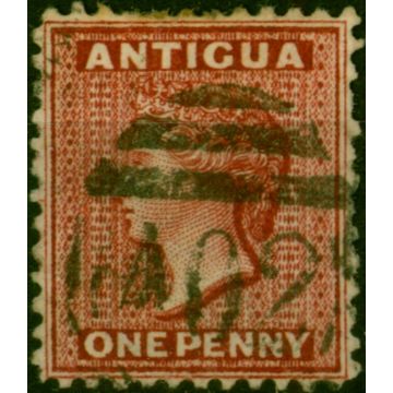 Antigua 1884 1d Carmine-Red SG24 Good Used