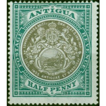 Antigua 1903 1/2d Grey-Black & Grey-Green SG31 Fine MM 
