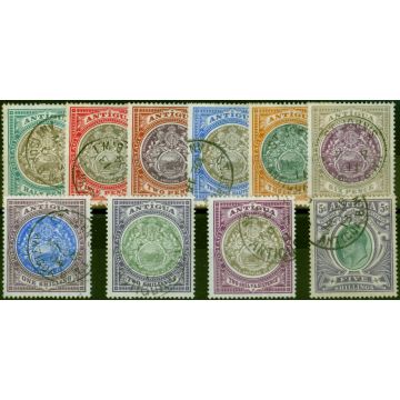 Antigua 1903 Set of 10 SG31-40 Superb Used All with CDS