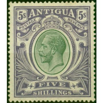 Antigua 1913 5s Grey-Green & Violet SG51 Fine MM (2)