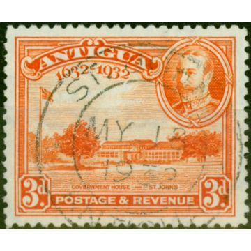 Antigua 1932 3d Orange SG86 V.F.U 'Madame Joseph' Forged Cancel