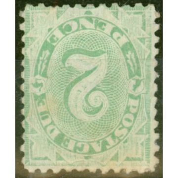 Australia 1903 2d Emerald-Green SGD36w Wmk Inverted Good Mtd Mint 