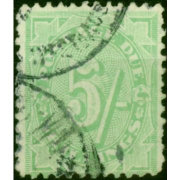 Australia 1908 5s Dull Green SGD59 Fine Used