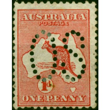 Australia 1913 1d Red SG02 Fine MM 