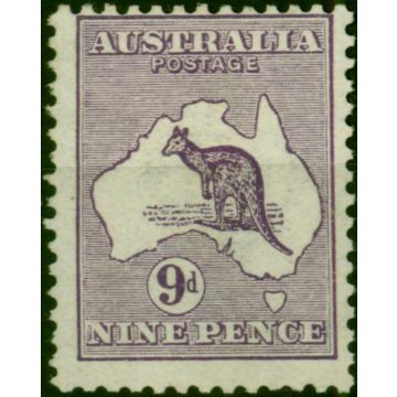 Australia 1913 9d Violet SG10 Fine MM 