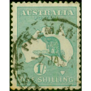 Australia 1929 1s Blue-Green SG109 Fine Used (2)