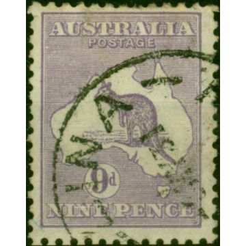 Australia 1929 9d Violet SG108 Good Used (2)
