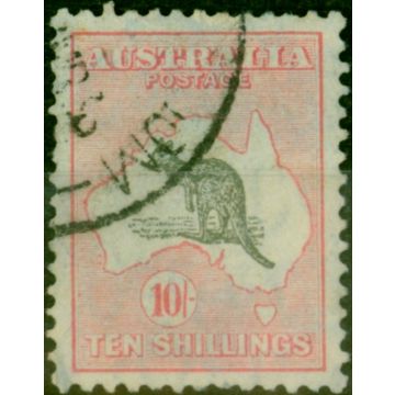 Australia 1932 10s Grey & Pink SG136 Fine Used (2)