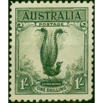 Australia 1932 1s Green SG140 Fine MM 