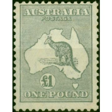 Australia 1935 £1 Grey SG137 BW54 Superb MNH 