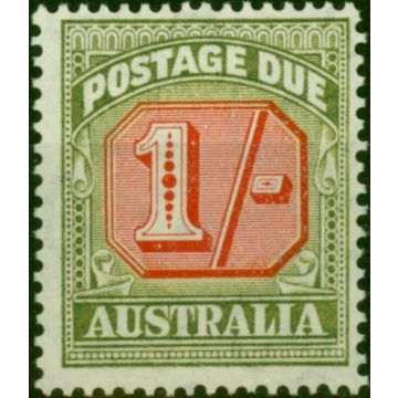 Australia 1947 1s Carmine & Green SGD128 V.F MNH