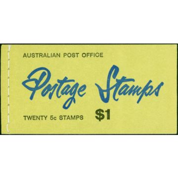 Australia 1967 $1 Booklet SGSB43 Edition #V67-3 Fine & Complete 
