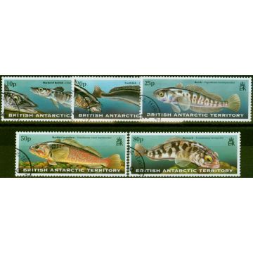 B.A.T 1999 Fish Set of 5 SG302-306 V.F.U