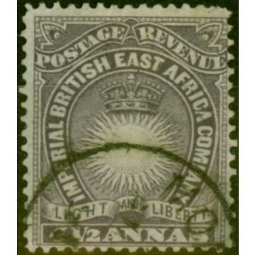 B.E.A KUT 1891 4 1/2a Dull Violet SG11 Fine Used (2)