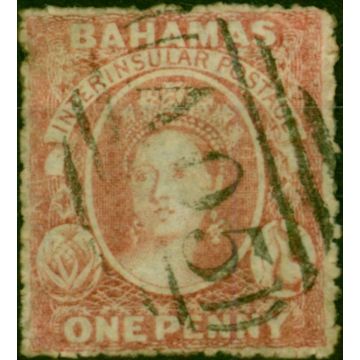 Bahamas 1861 1d Lake SG4 Fine Used 
