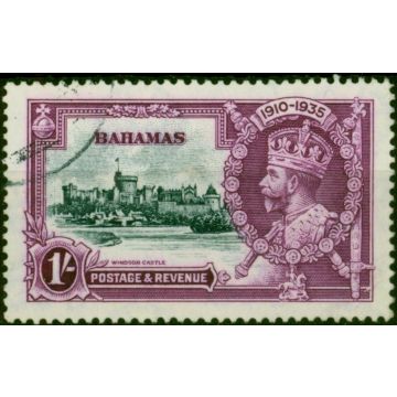 Bahamas 1935 1s Slate & Purple SG144 V.F.U 