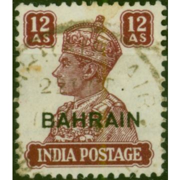 Bahrain 1942 12a Lake SG50 Good Used 