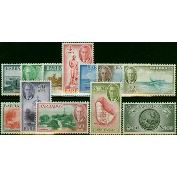 Barbados 1950 Set of 12 SG271-282 V.F VLMM