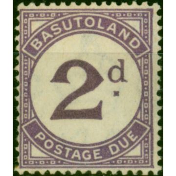 Basutoland 1933 2d Violet SGD2 Fine MM 