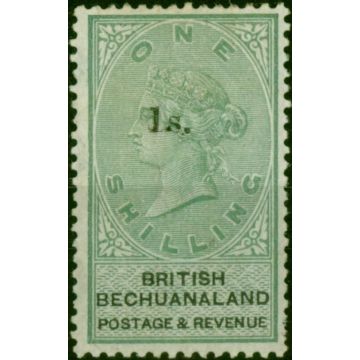 Bechuanaland 1888 1s on 1s Green & Black SG28 Fine LMM 