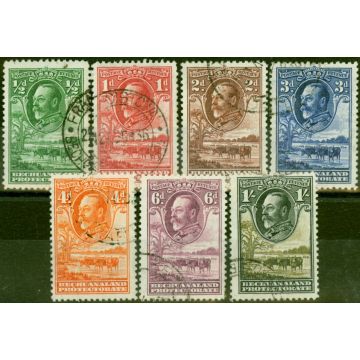 Bechuanaland 1932 Set of 7 to 1s SG99-105 Fine Used 