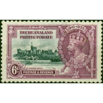 Bechuanaland 1935 6d Slate & Purple SG114 Fine LMM 