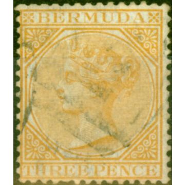 Bermuda 1873 3d Orange SG5 Good Used 