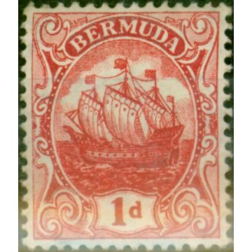Bermuda 1910 1d Red SG46 Fine MM (3)