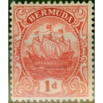 Bermuda 1910 1d Red SG46 Fine MM (4)