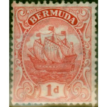 Bermuda 1910 1d Red SG46 Fine MM (5)