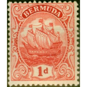 Bermuda 1916 1d Rose-Red SG46a Fine MM (2)