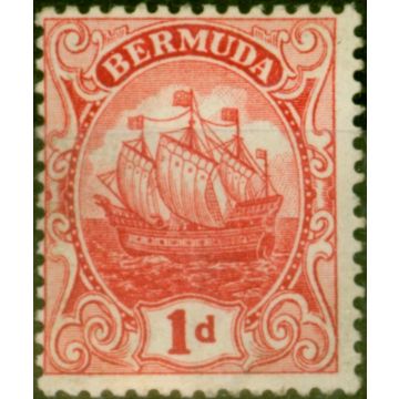 Bermuda 1916 1d Rose-Red SG46a Fine MM (3)