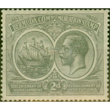 Bermuda 1920 2d Grey SG61 Fine LMM 