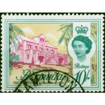 Bermuda 1962 10s Old Post Office SG178 Fine Used (4) 