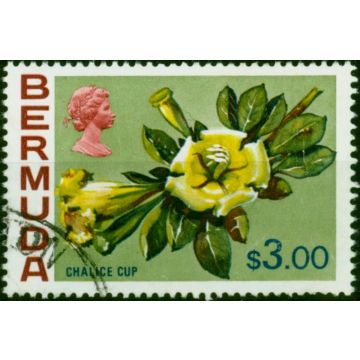 Bermuda 1975 $3 Chalice Cup SG265a Fine Used (2) 