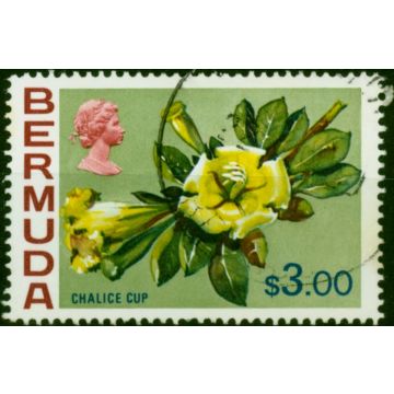 Bermuda 1975 $3 Chalice Cup SG265a Fine Used (3) 