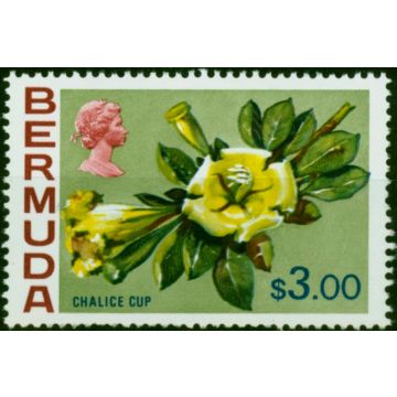 Bermuda 1975 $3 Chalice Cup SG265a V.F MNH 