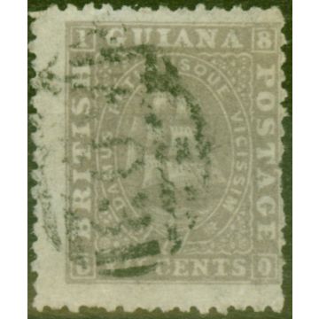British Guiana 1867 12c Grey-Lilac SG75 P.12.5 x 13 Fine Used 